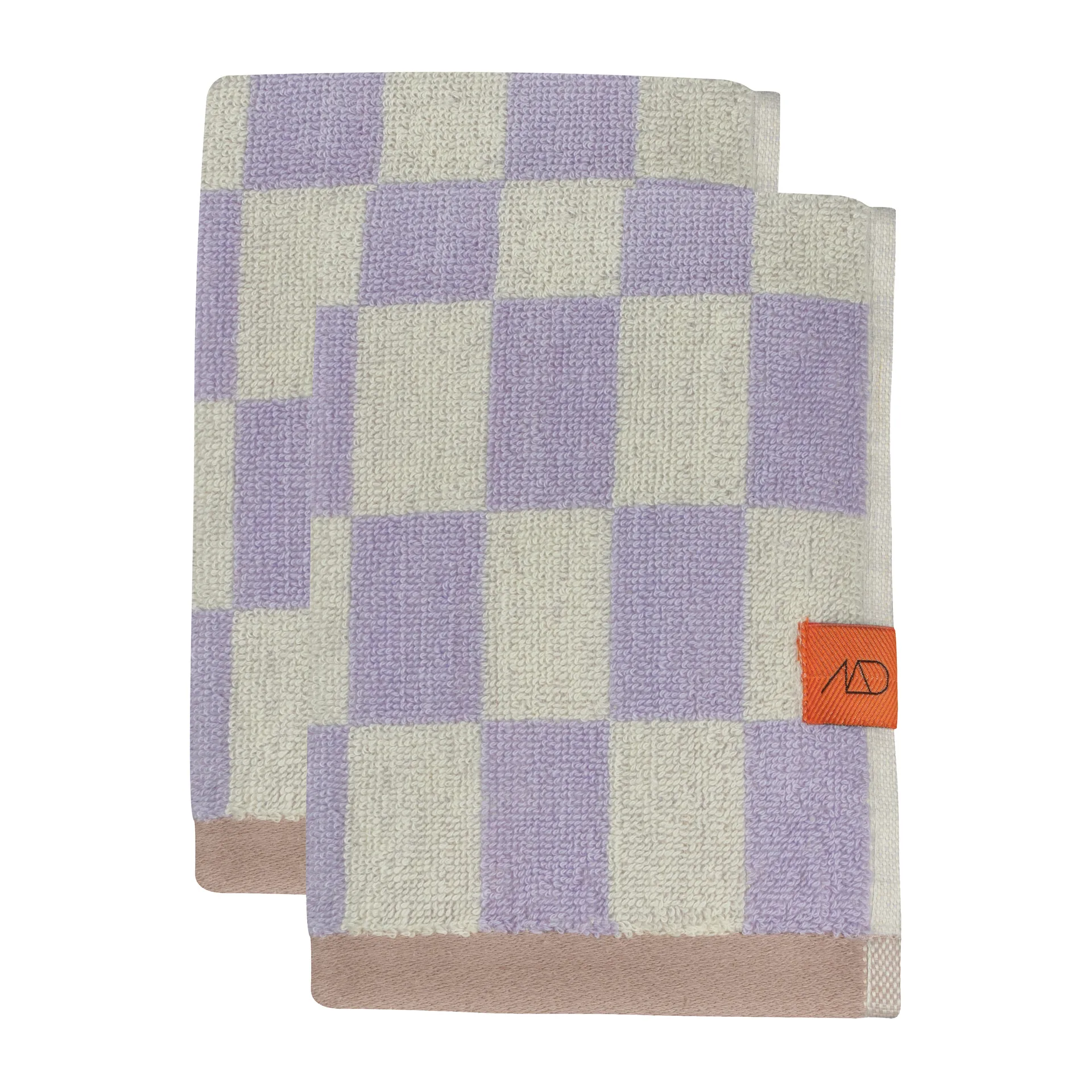 Retro gastendoek 40x55 cm 2-pack, Lilac Mette Ditmer