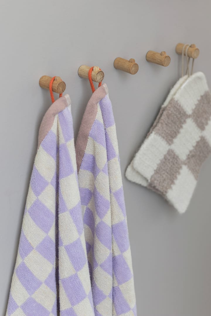 Retro gastendoek 40x55 cm 2-pack, Lilac Mette Ditmer