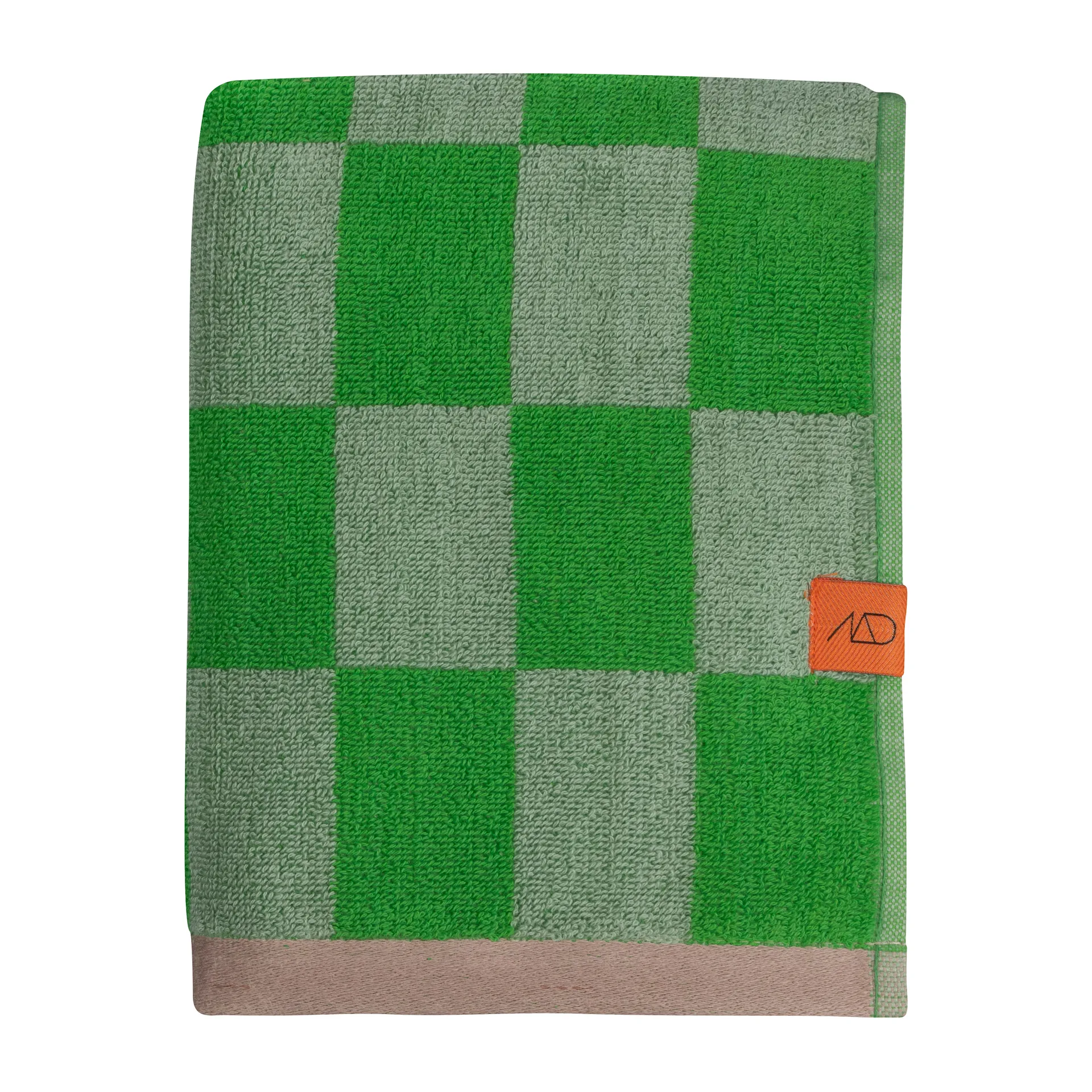 Retro handdoek 50x90 cm, Classic green Mette Ditmer