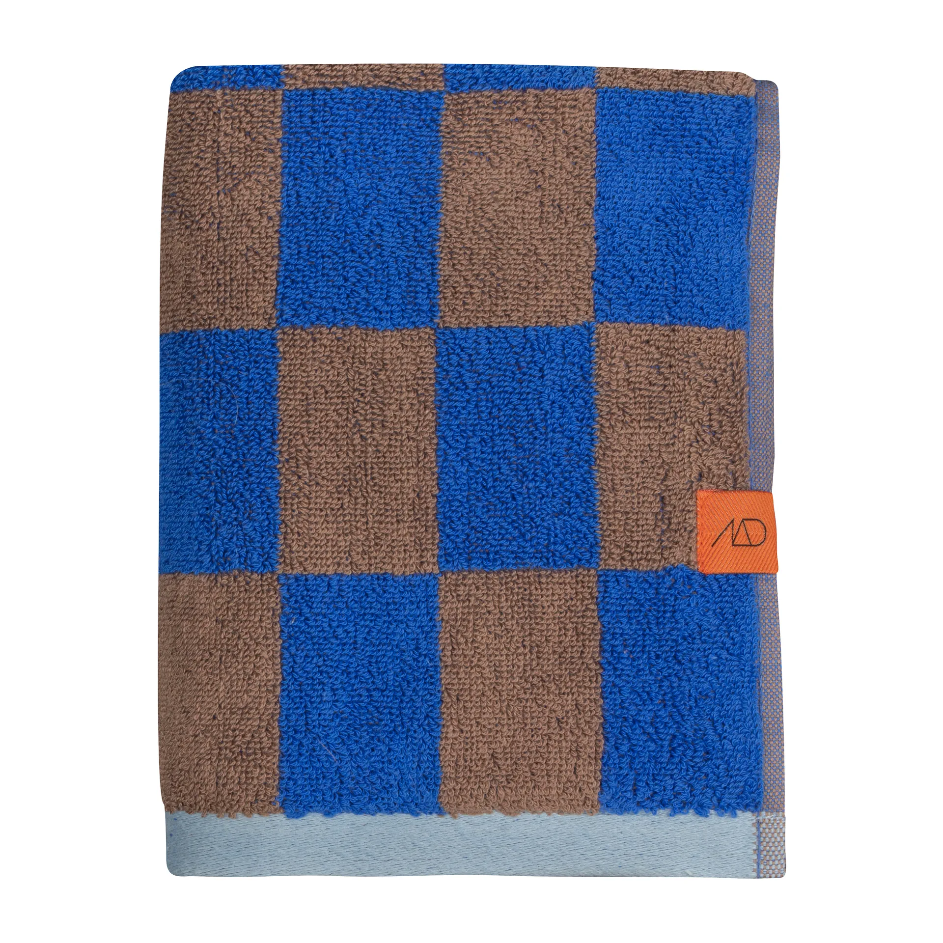 Retro handdoek 50x90 cm, Cobalt Mette Ditmer