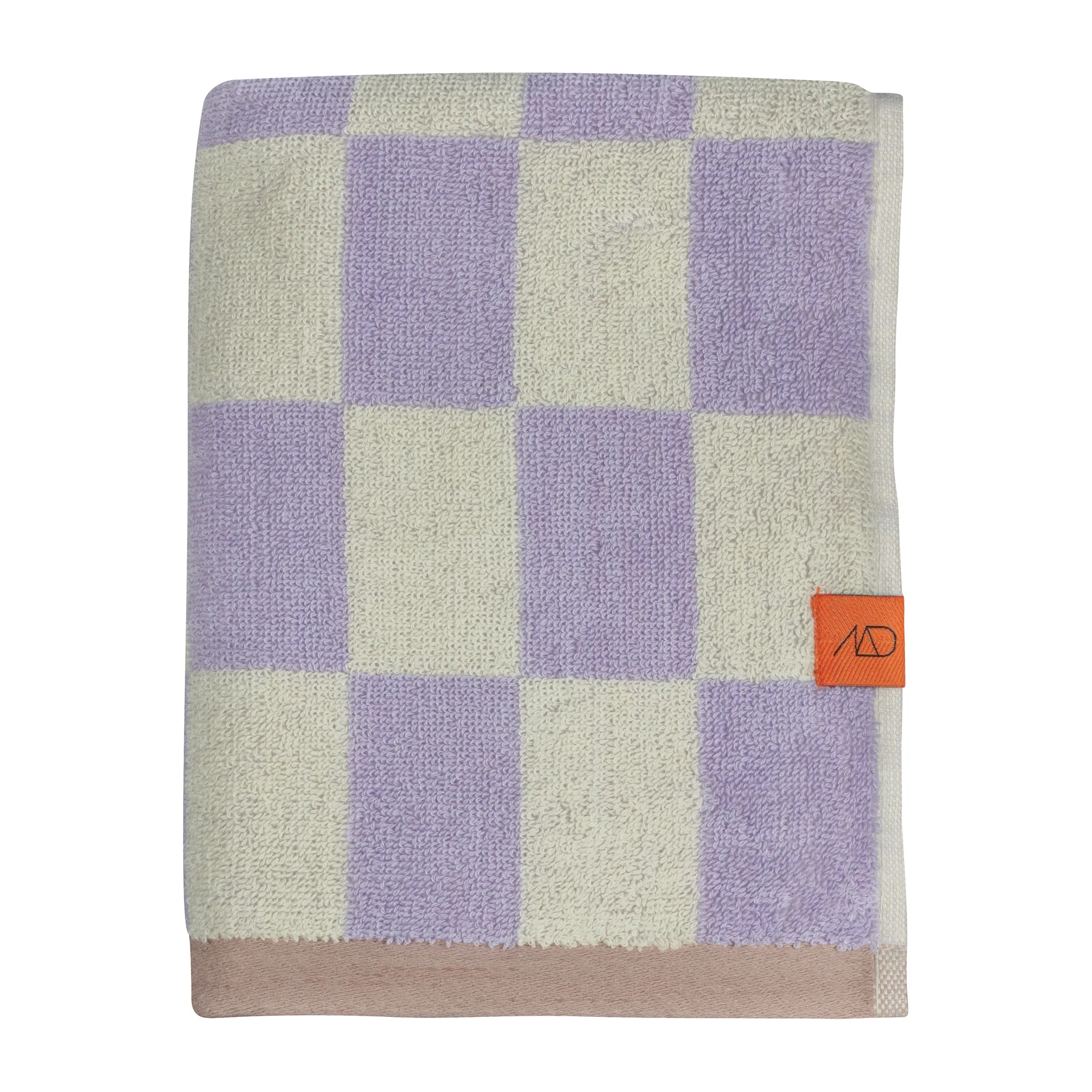 Retro handdoek 50x90 cm, Lilac Mette Ditmer