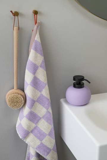 Retro handdoek 50x90 cm - Lilac - Mette Ditmer