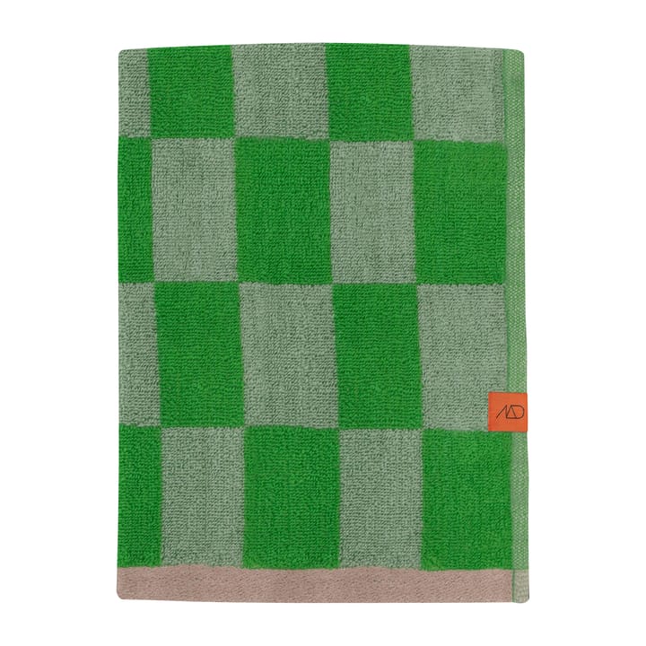 Retro handdoek 70x133 cm - Classic green - Mette Ditmer