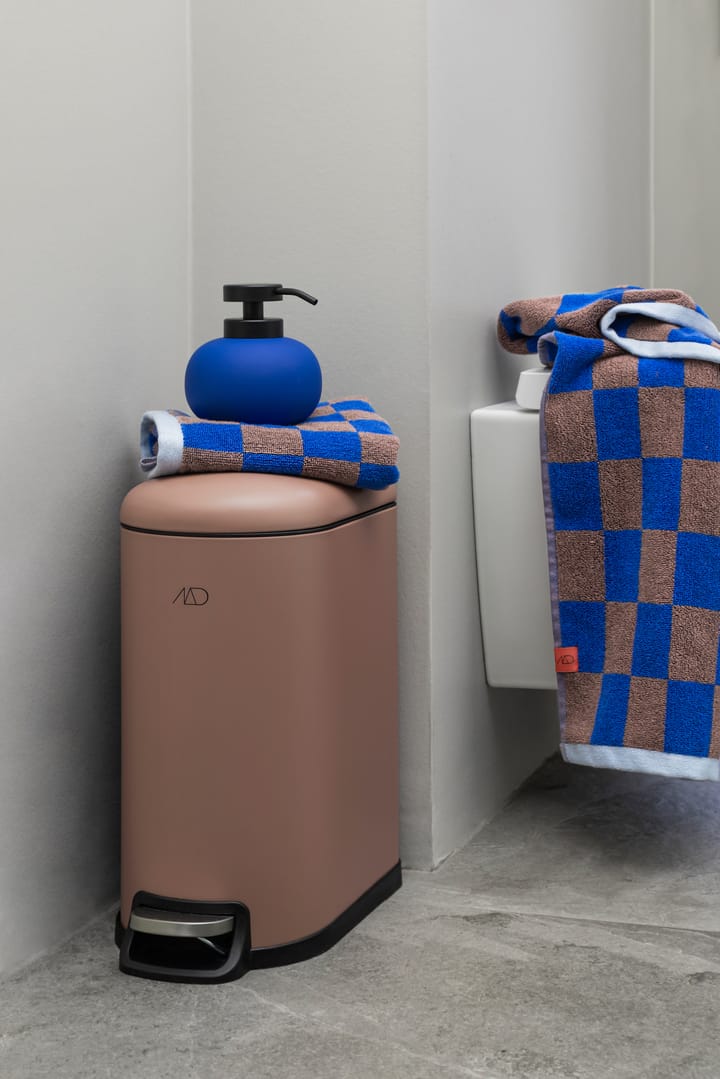Retro handdoek 70x133 cm, Cobalt Mette Ditmer