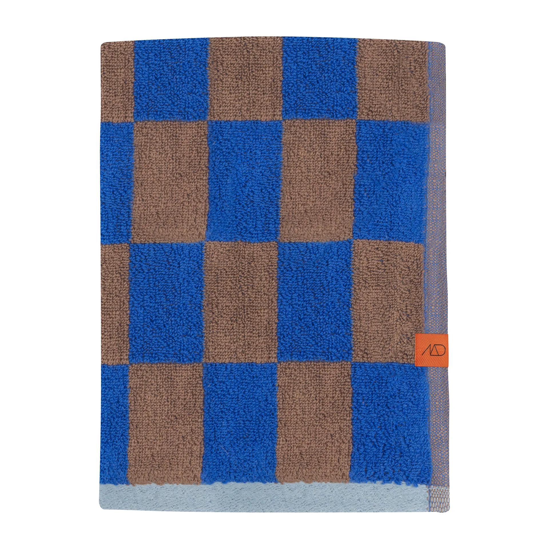 Retro handdoek, Cobalt, 70x133 cm Mette Ditmer