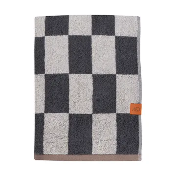 Retro handdoek - Dark grey, 70x133 cm - Mette Ditmer