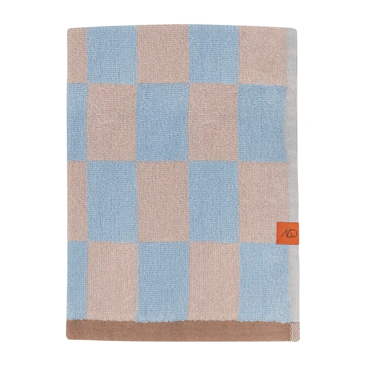 Retro handdoek - Light blue, 70x133 cm - Mette Ditmer