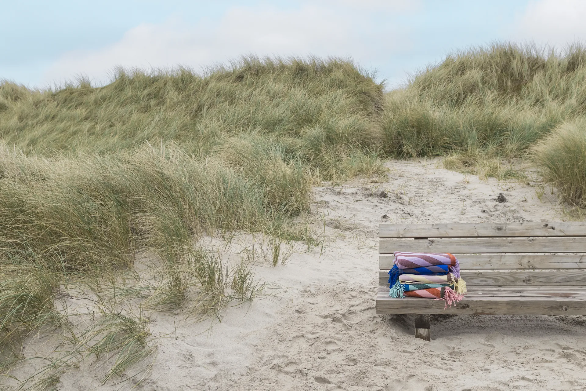 Retro plaid 125x170 cm, Lilac Mette Ditmer