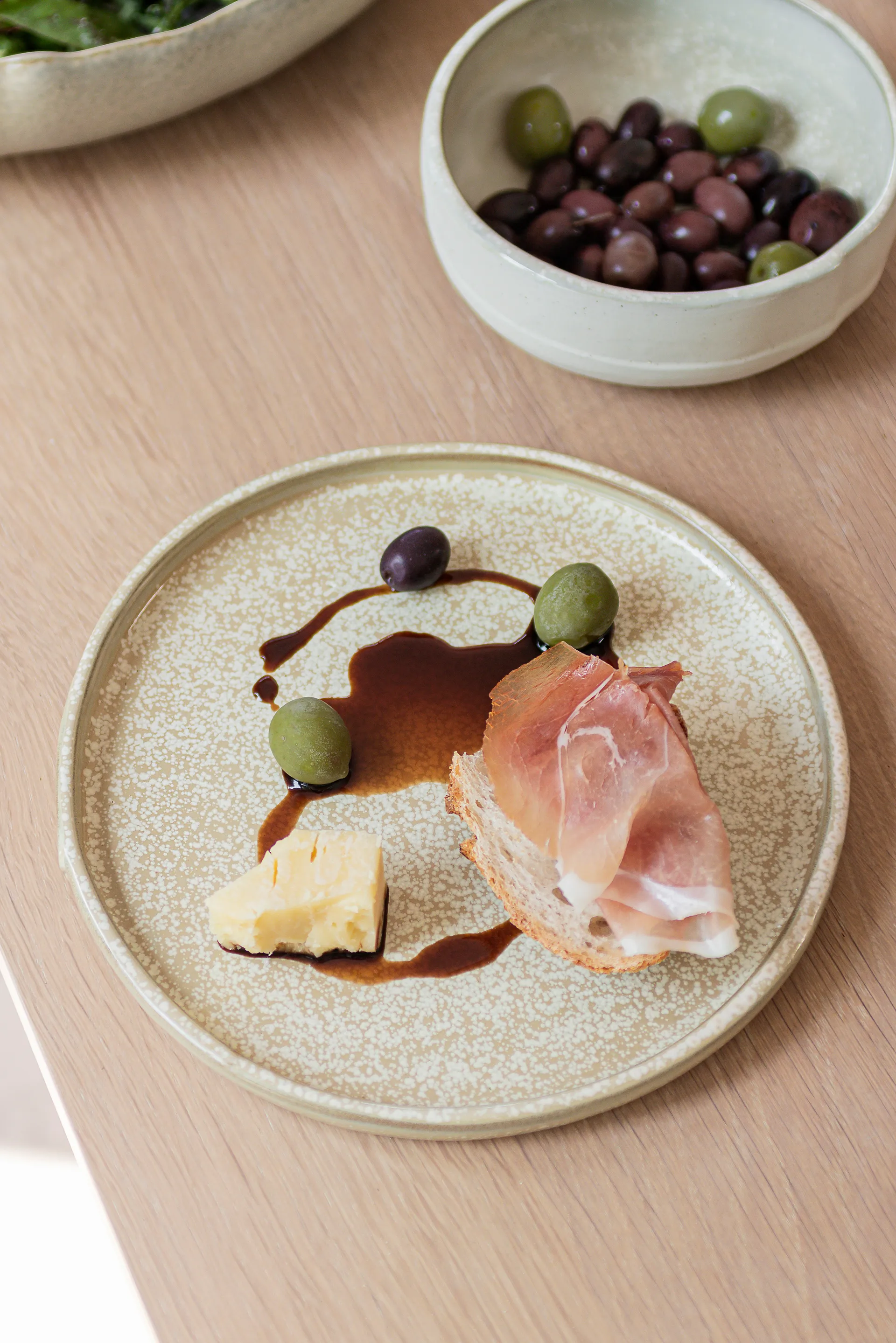 Sand Grain bord Ø20 cm, Straw Mette Ditmer