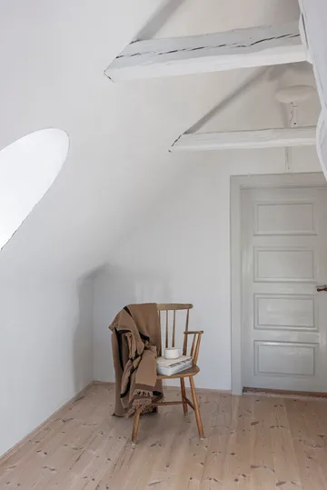 Shadow plaid - Latte-black, 130x175 cm - Mette Ditmer