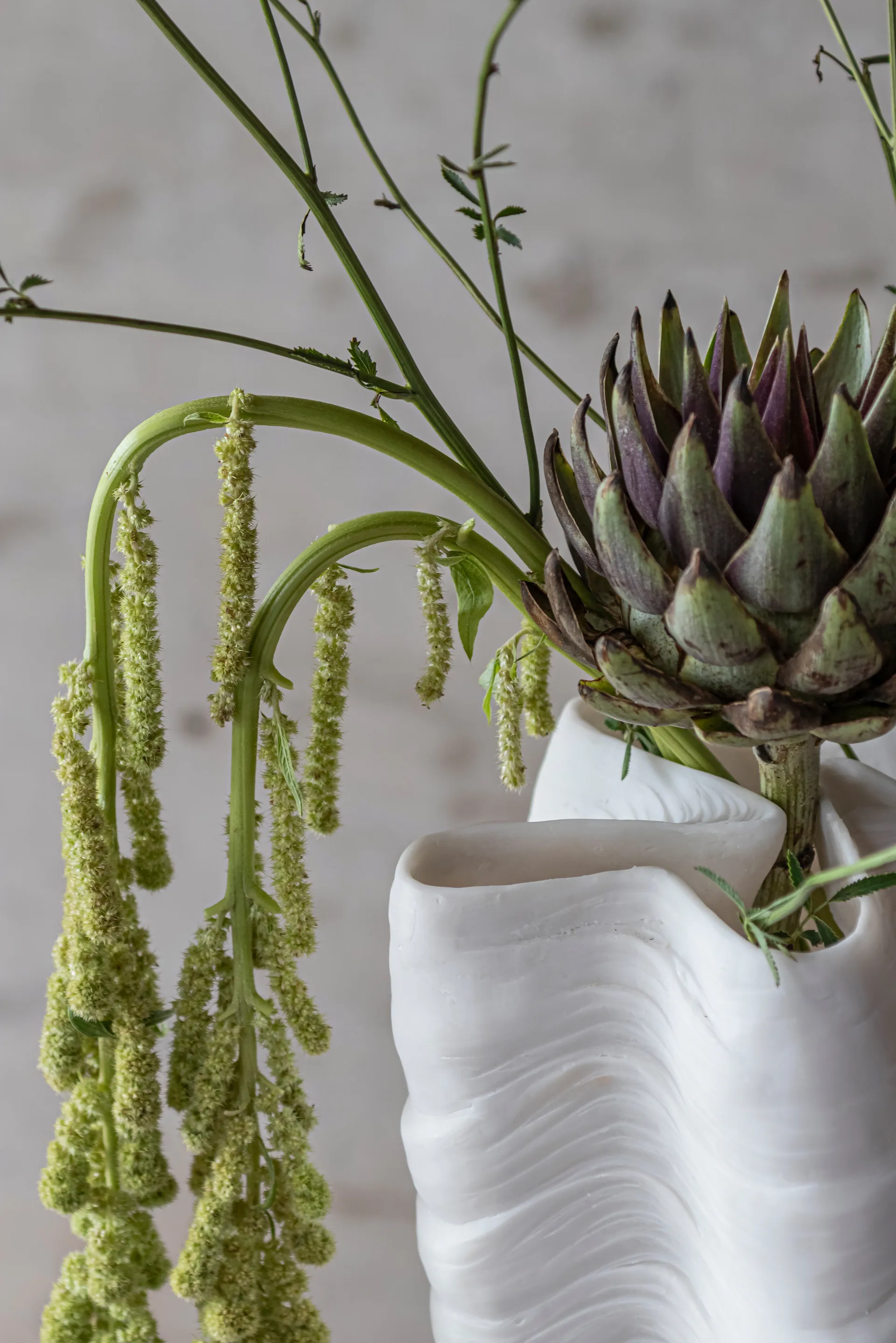 Shell vaas, Large, 30 cm Mette Ditmer