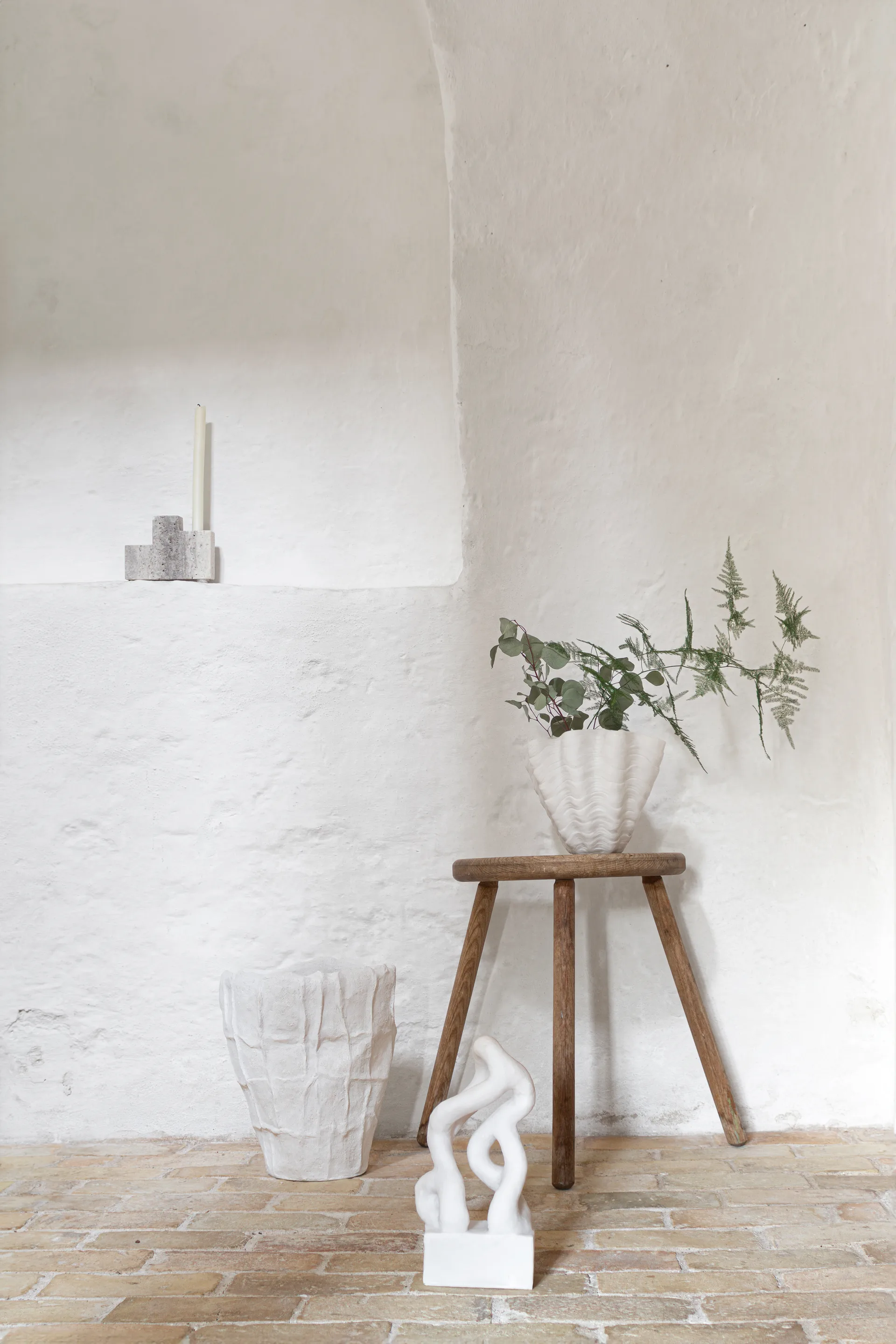 Shell vaas, Small, 22 cm Mette Ditmer