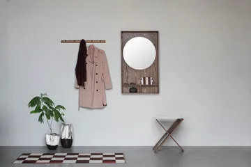 Show-me spiegel met plank large - Dark oiled - Mette Ditmer