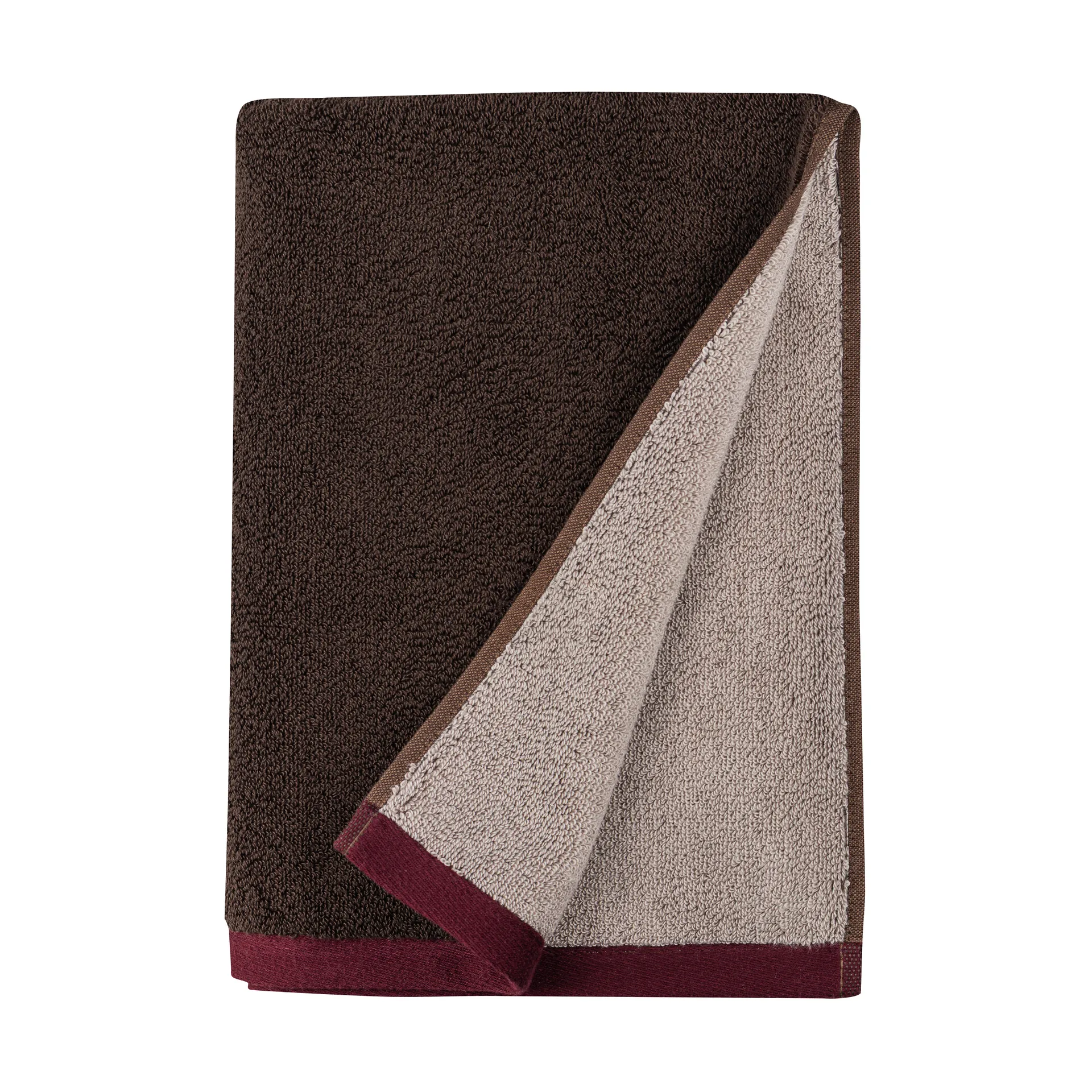 Soft badhanddoek 70x133 cm, Brown-sand Mette Ditmer