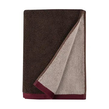 Soft badhanddoek 70x133 cm - Brown-sand - Mette Ditmer