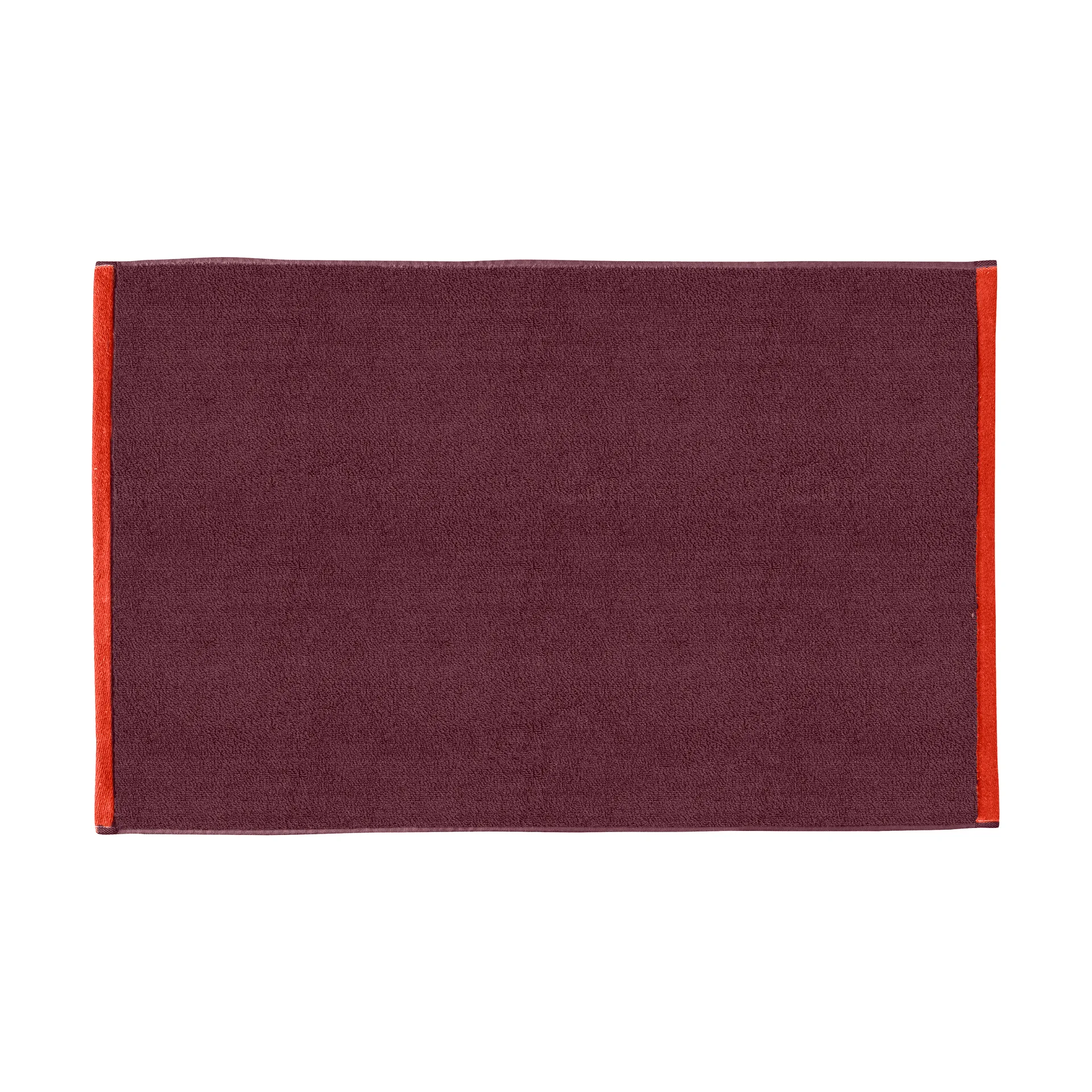 Soft badmat 50x80 cm, Rood-Grijs (rood-grijs) Mette Ditmer