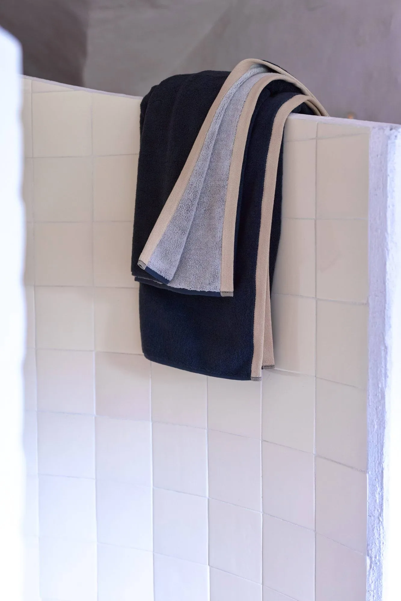 Soft handdoek 50x90 cm, Grijs (grijs), 50x90 cm Mette Ditmer