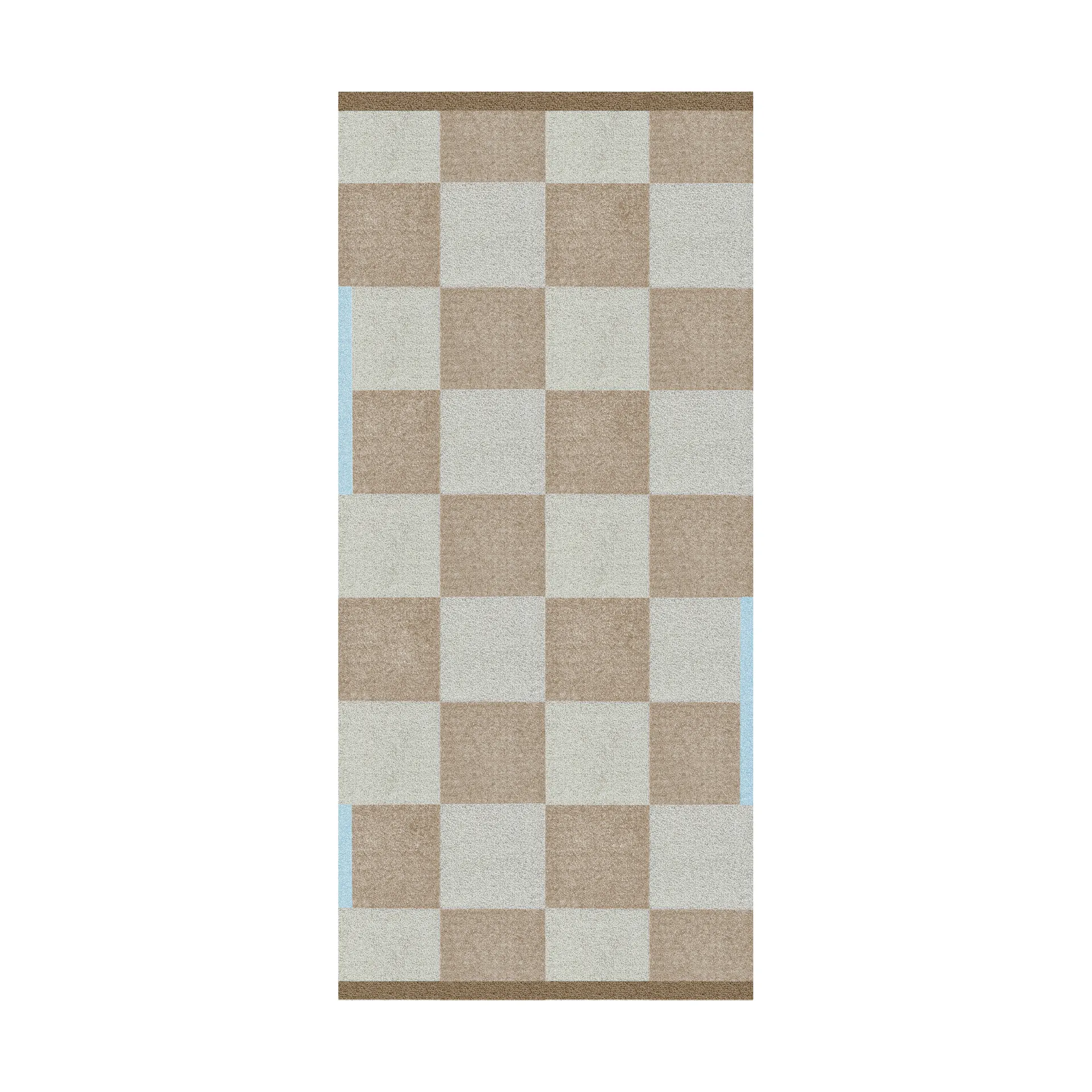 Square all-round loper, Camel, 70x150 cm Mette Ditmer