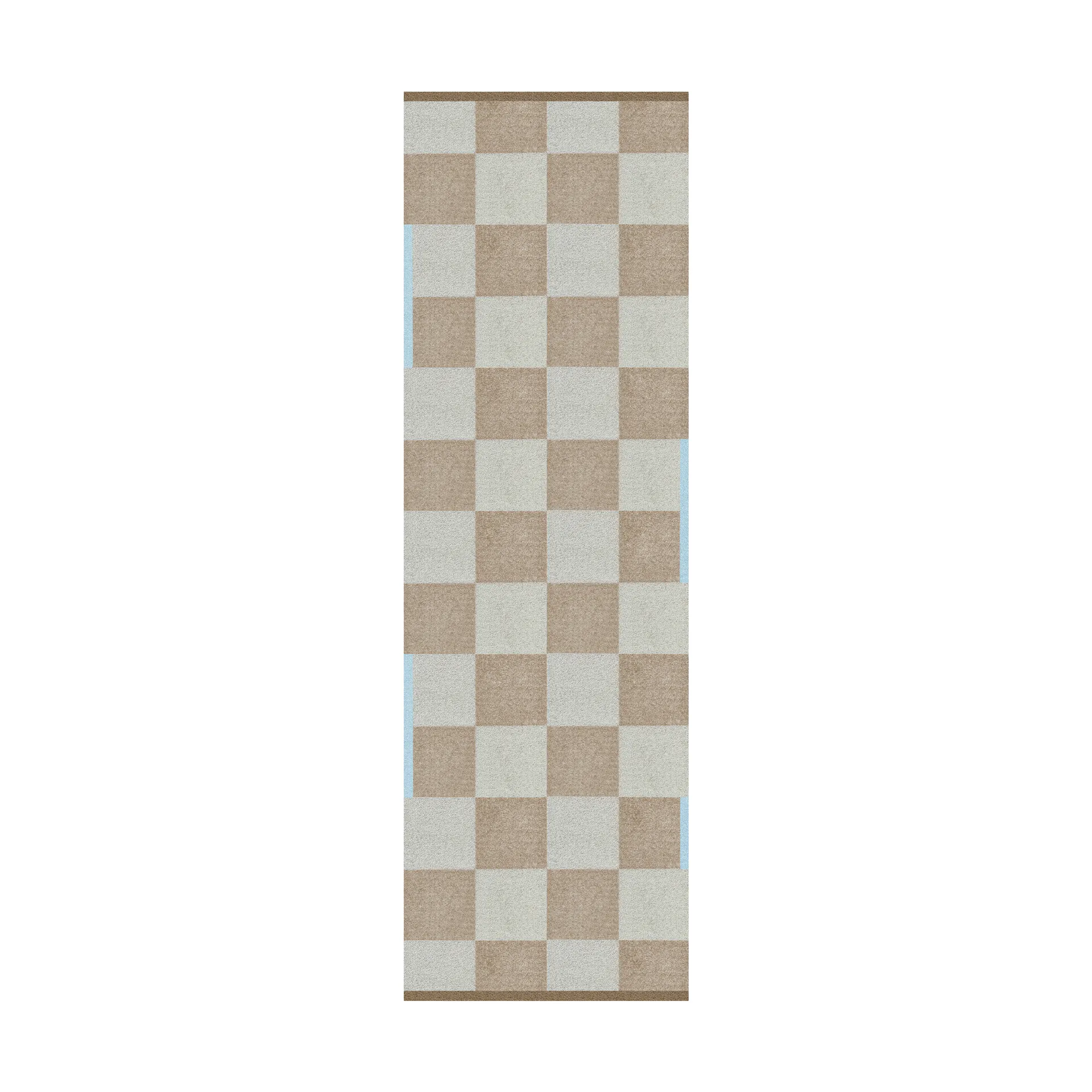 Square all-round loper, Camel, 77x240 cm Mette Ditmer