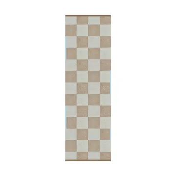 Square all-round loper - Camel, 77x240 cm - Mette Ditmer