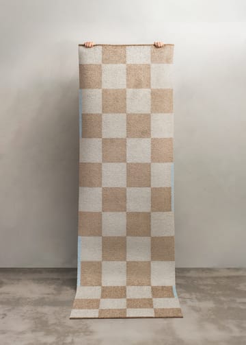 Square all-round loper - Camel, 77x240 cm - Mette Ditmer