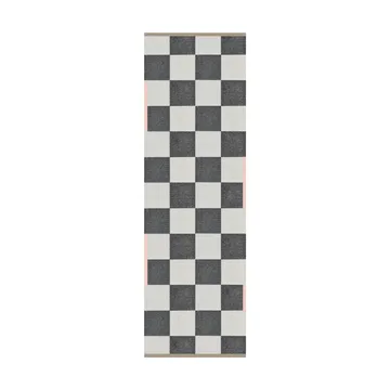 Square all-round loper - Dark grey, 77x240 cm - Mette Ditmer