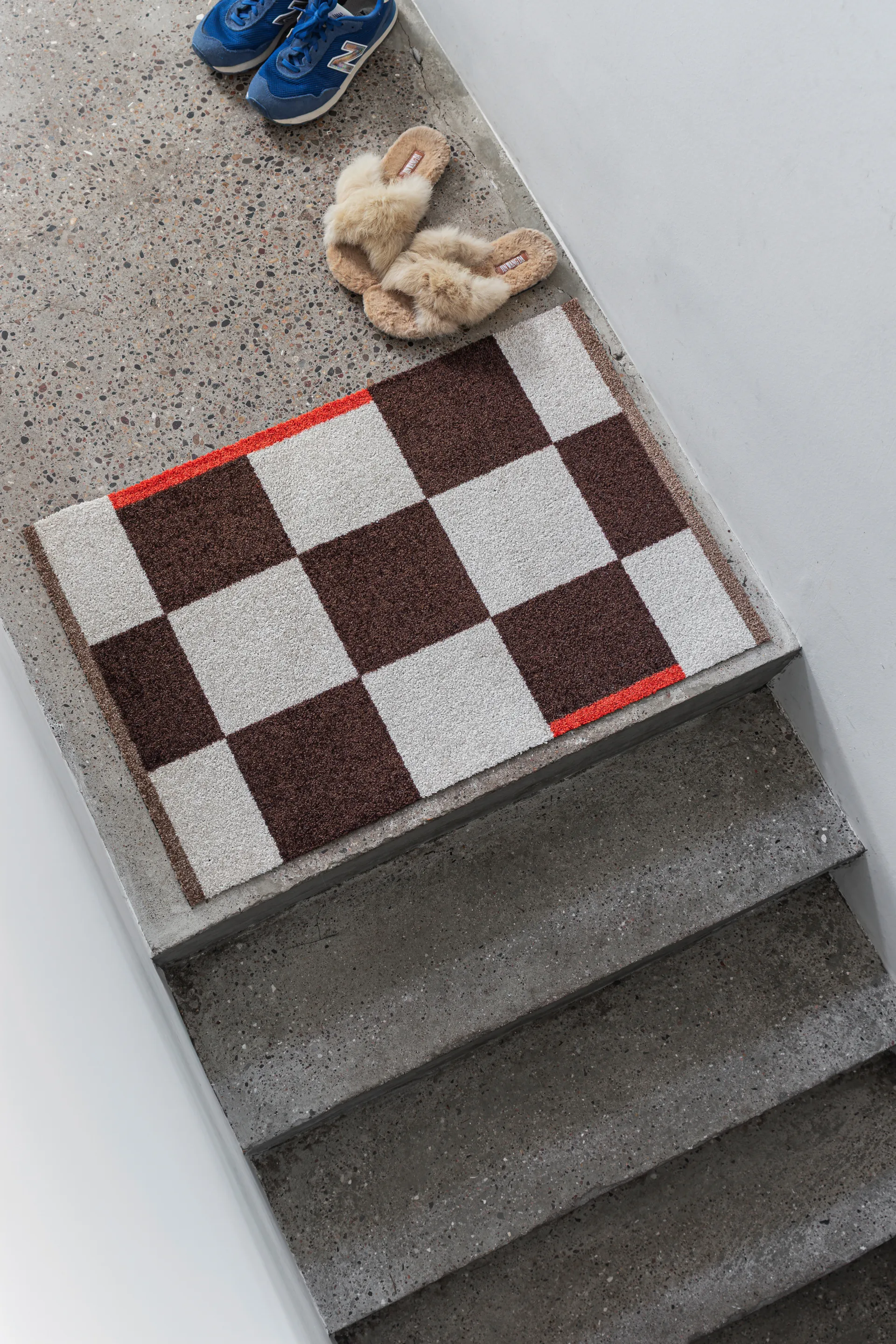 Square all-round matta small, Brown Mette Ditmer