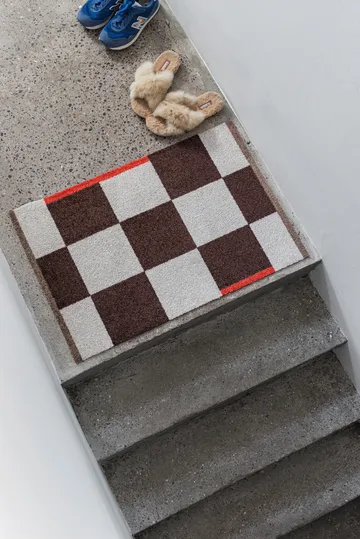 Square all-round matta small - Brown - Mette Ditmer