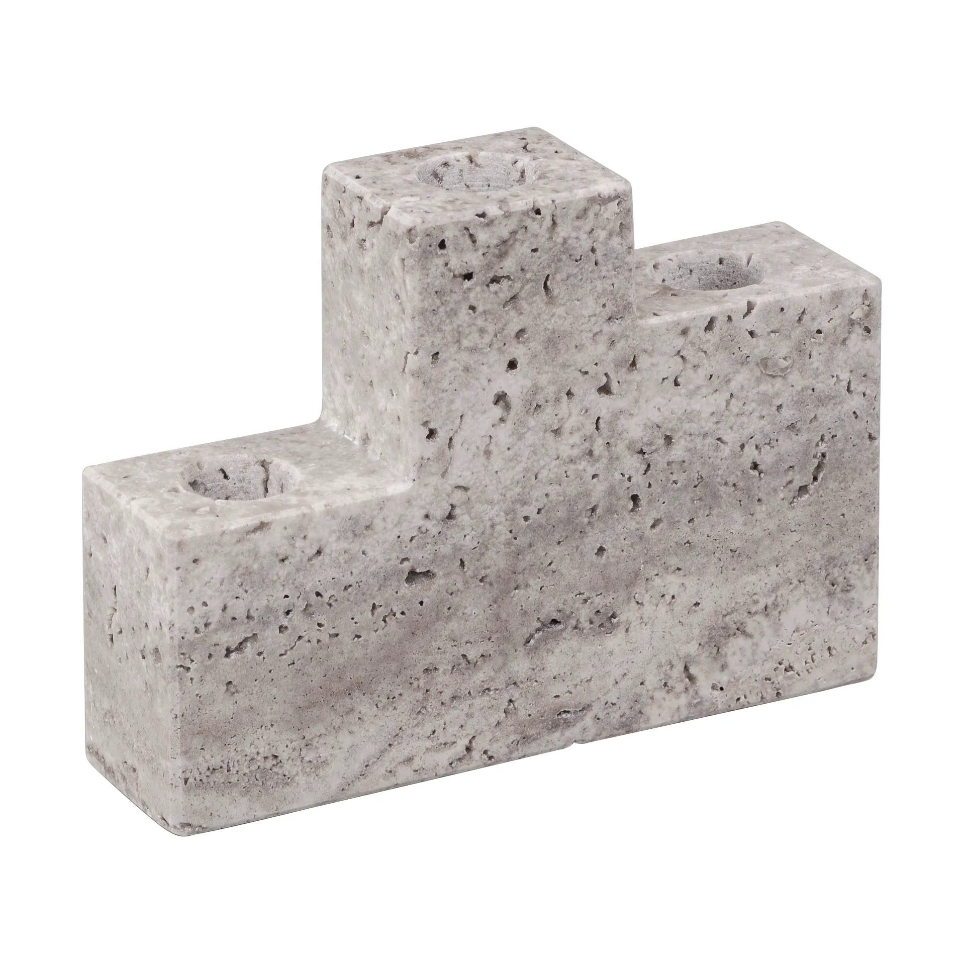 Step trio kandelaar, Chalk Mette Ditmer