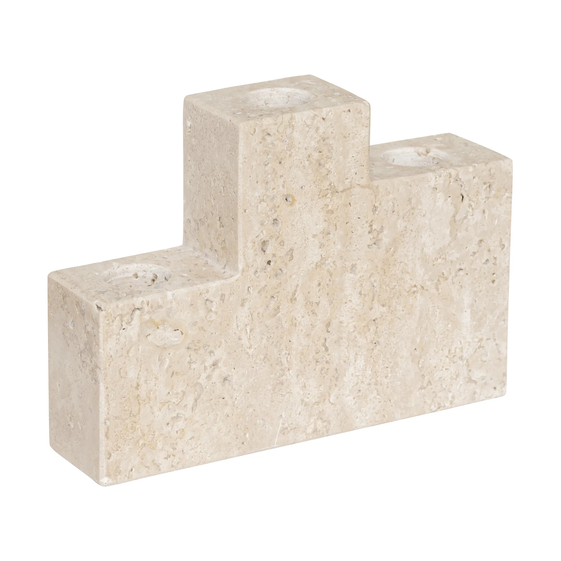 Step trio kandelaar, Linnen Mette Ditmer