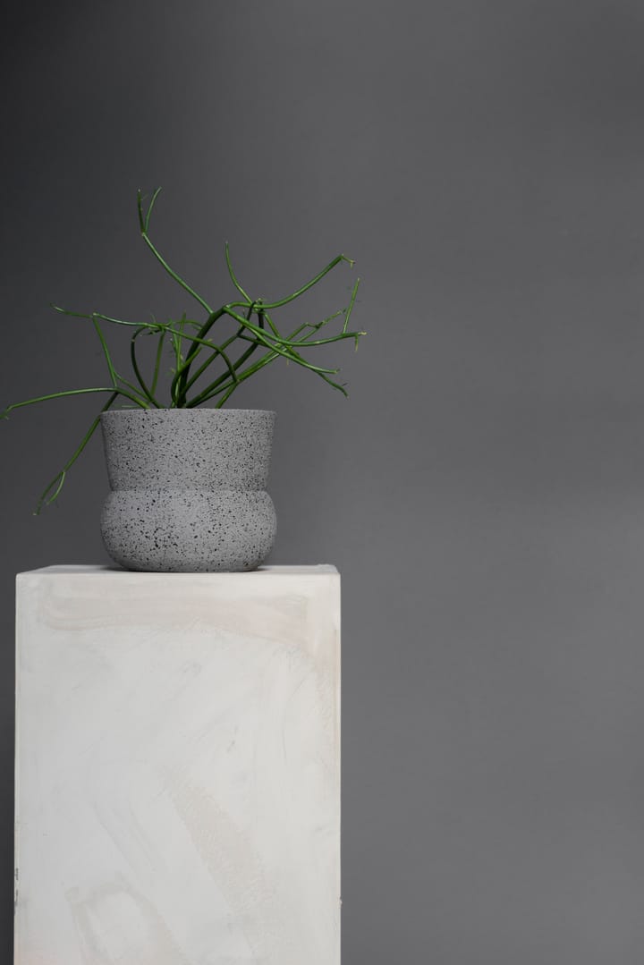Stone bloempot Ø17 cm - Grey - Mette Ditmer