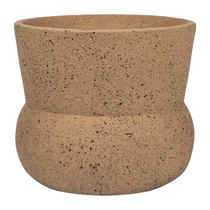 Stone bloempot Ø17 cm - Ochre - Mette Ditmer