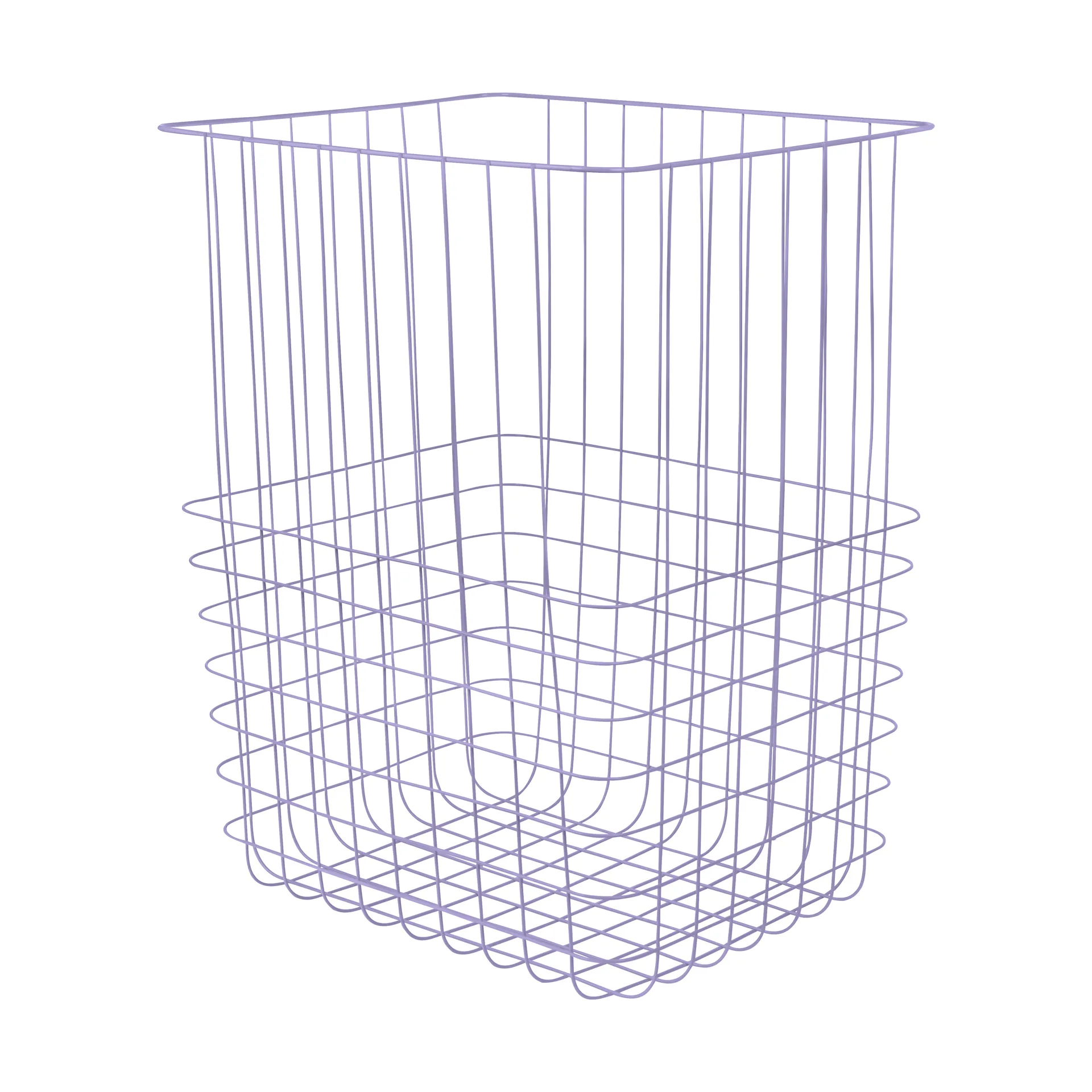 Store-it opbergmand met katoenen zak large, Lilac Mette Ditmer