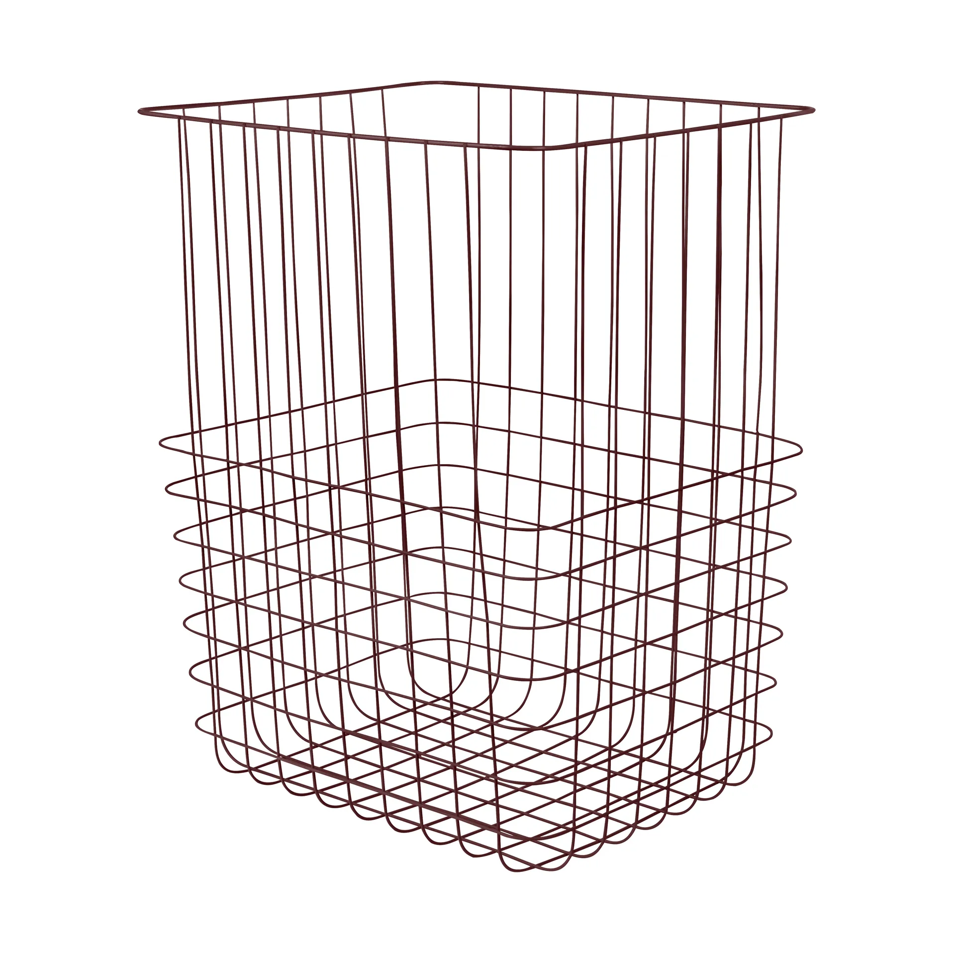 Store-it opbergmand met katoenen zak large, Wine Mette Ditmer