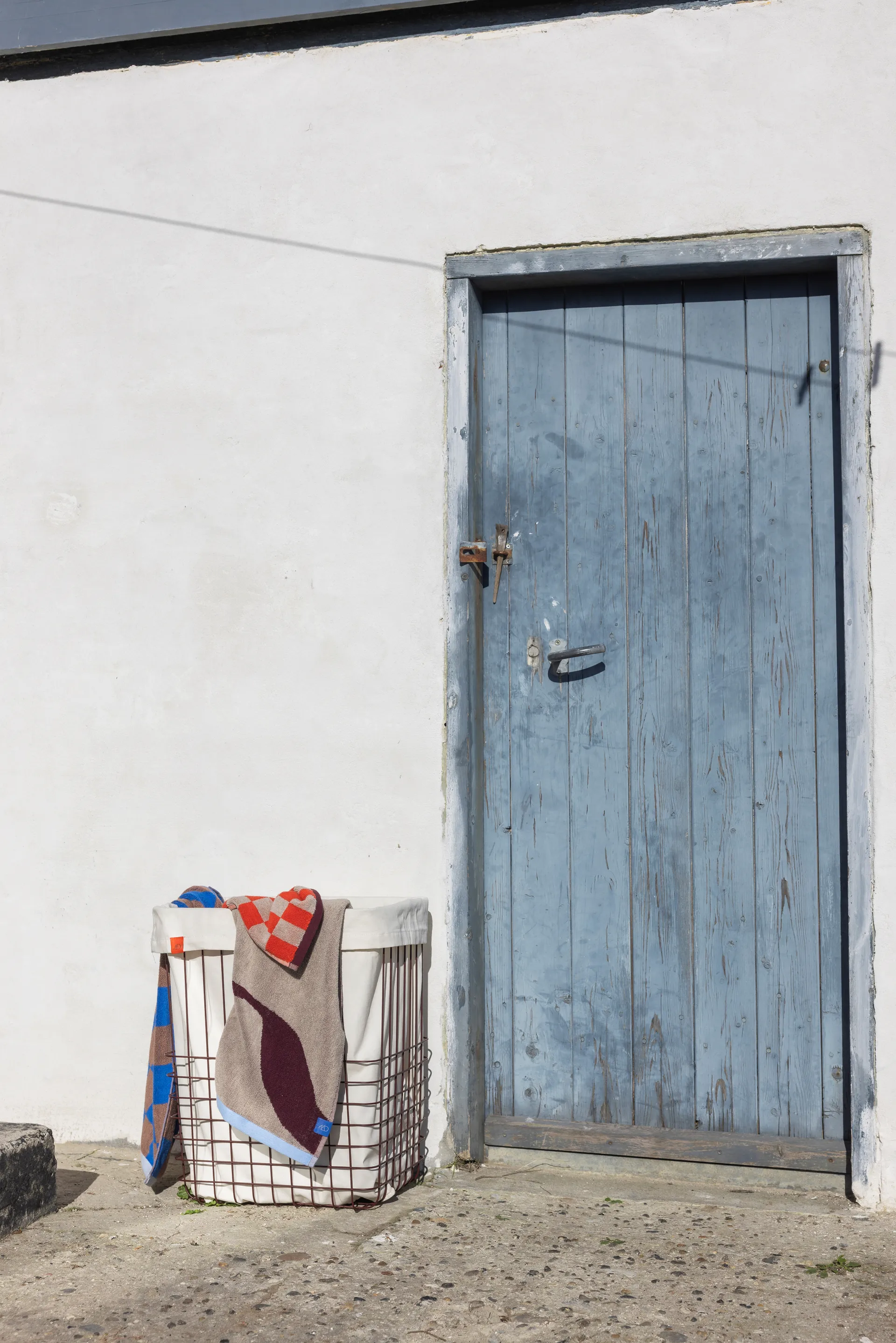 Store-it opbergmand met katoenen zak large, Wine Mette Ditmer