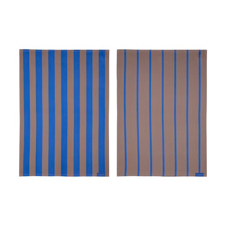 Stripes  keukenhanddoek 50x70 cm 2-pack - Blush - Mette Ditmer