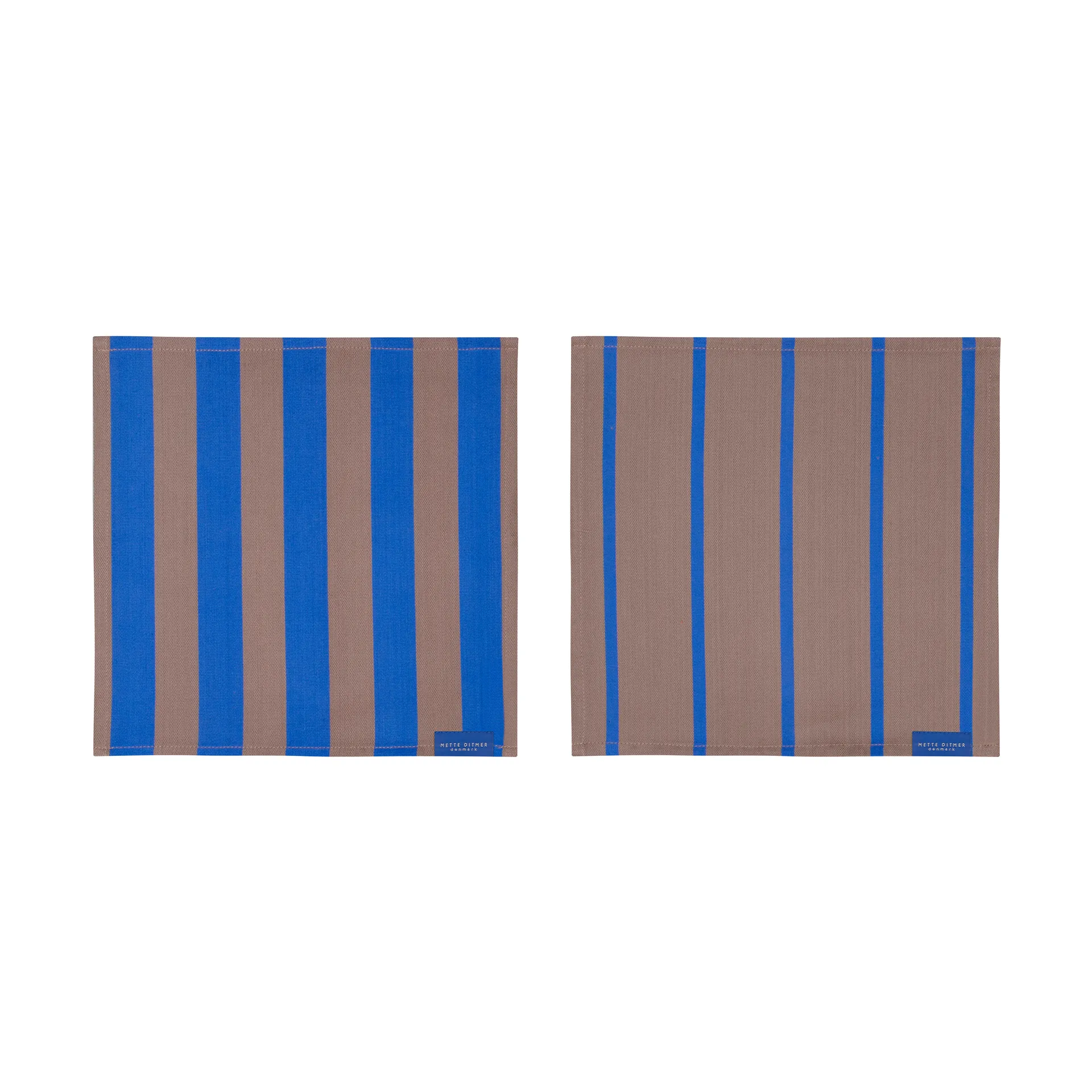 Stripes  vaatdoek 33x33 cm 2-pack, Blush Mette Ditmer