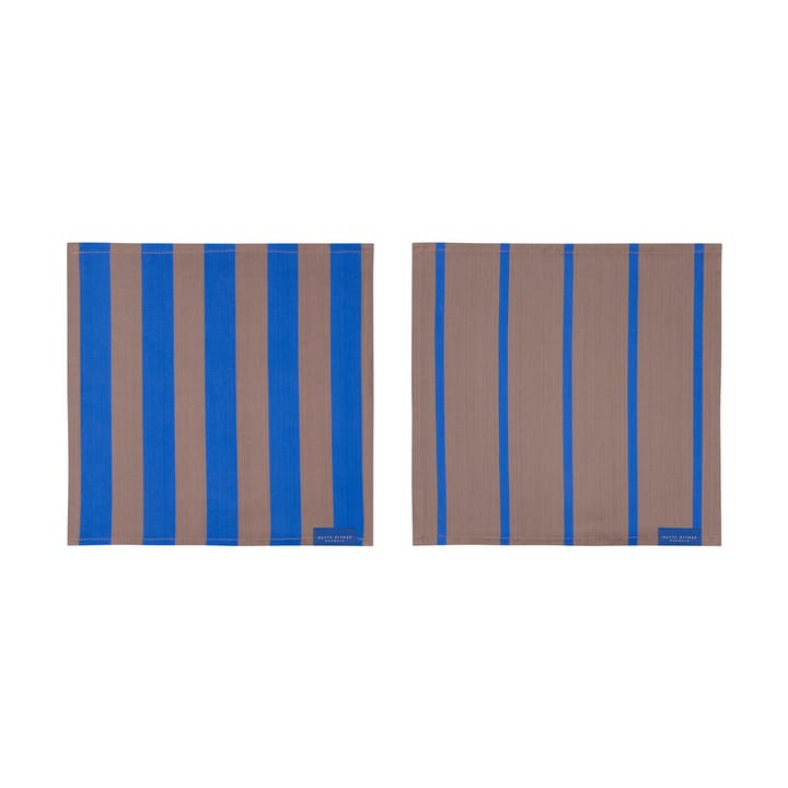 Stripes  vaatdoek 33x33 cm 2-pack - Blush - Mette Ditmer