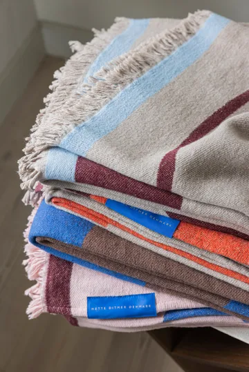 Studio plaid - Cognac, 130x175 cm - Mette Ditmer