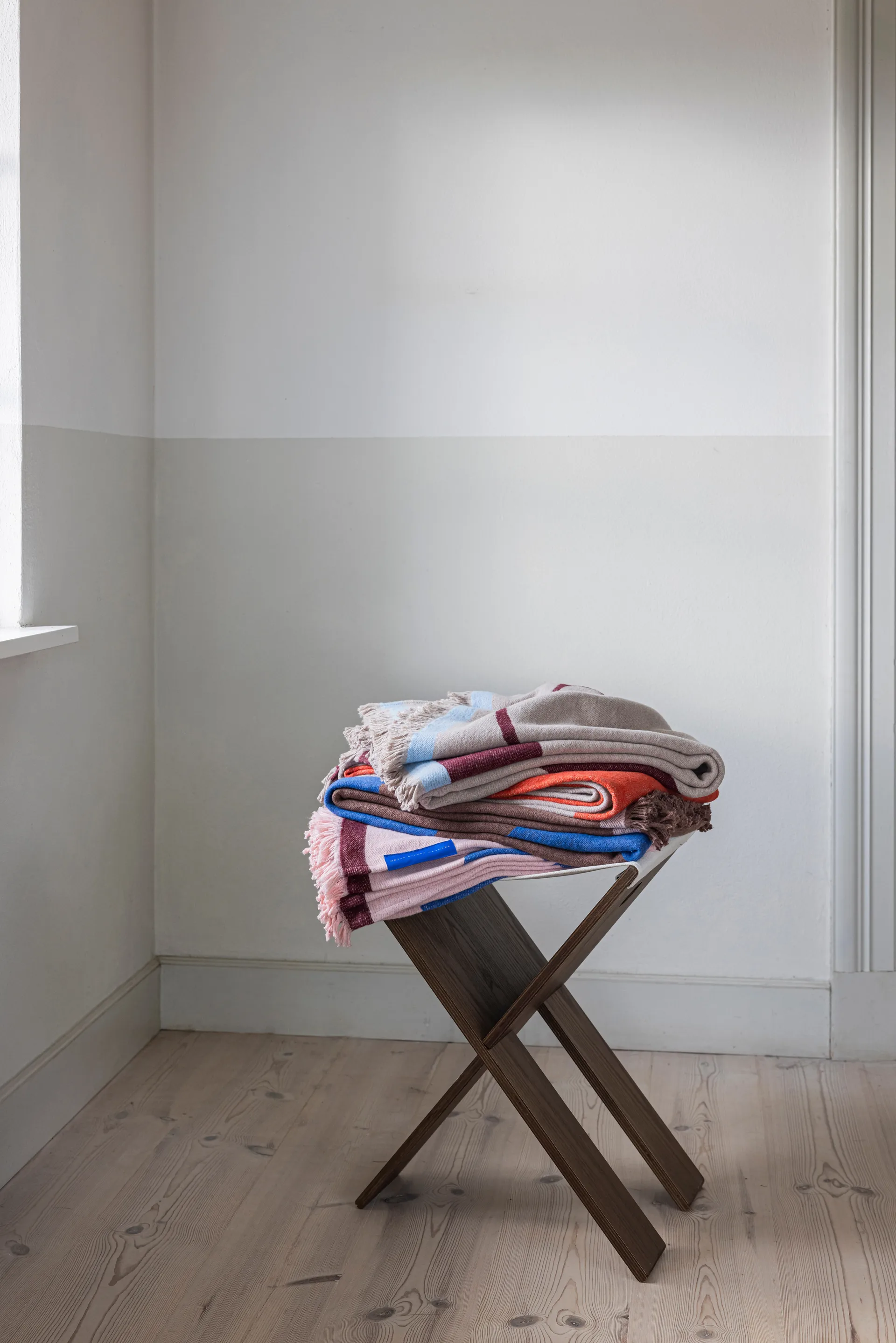 Studio plaid, Seashell pink, 130x175 cm Mette Ditmer