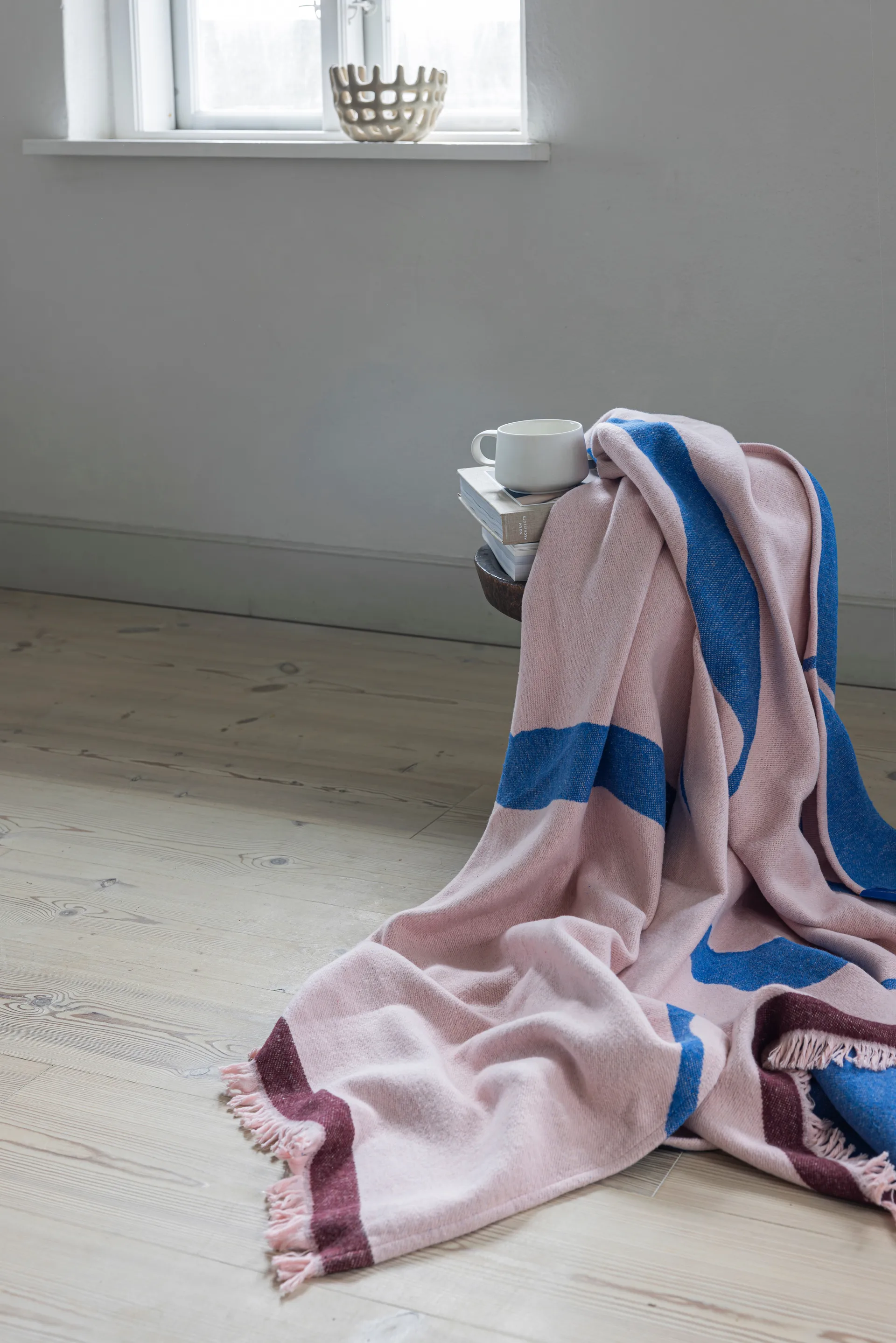 Studio plaid, Seashell pink, 130x175 cm Mette Ditmer