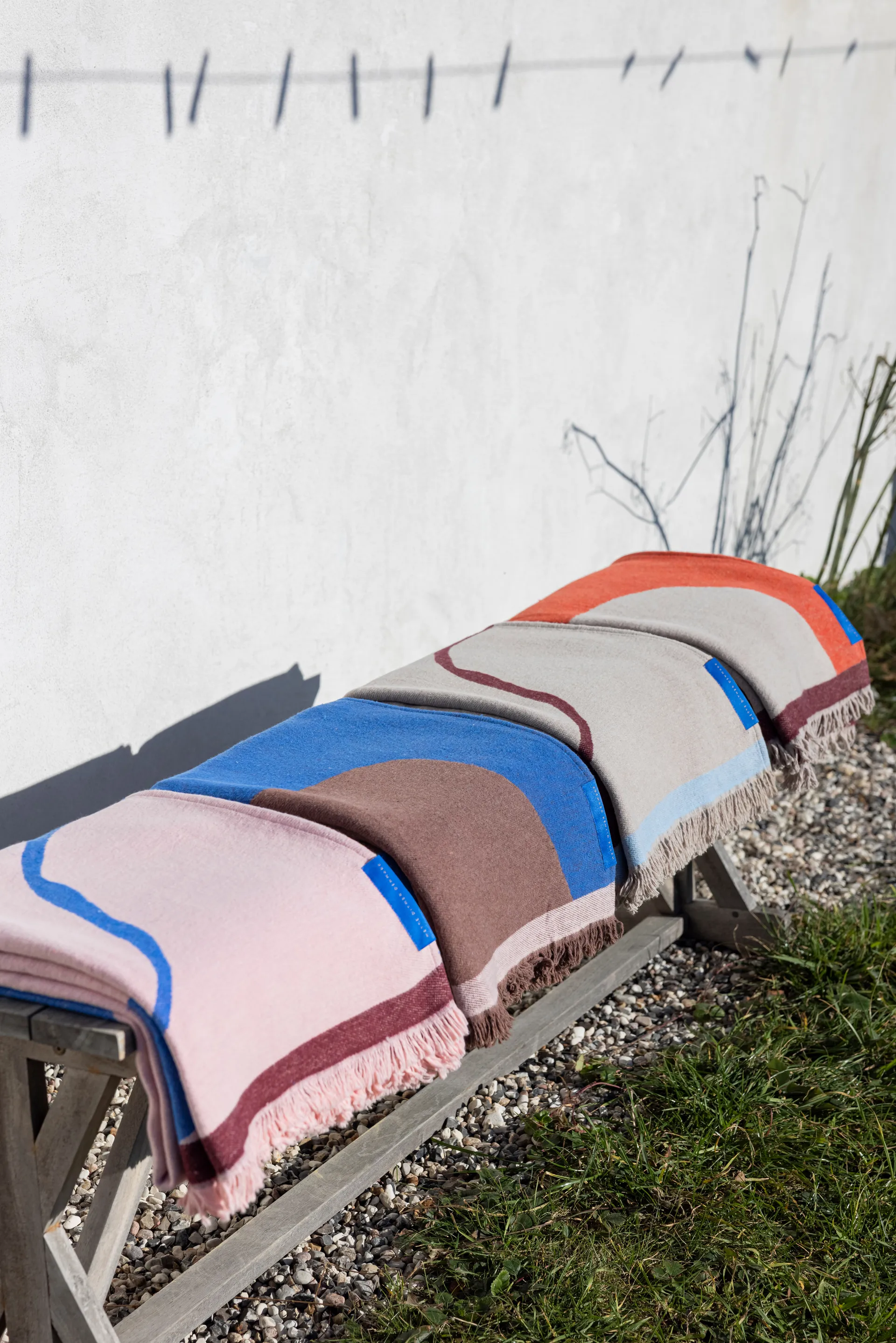 Studio plaid, Seashell pink, 130x175 cm Mette Ditmer