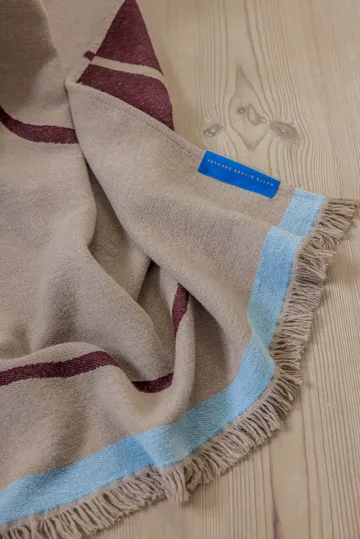 Studio plaid - Wine, 130x175 cm - Mette Ditmer