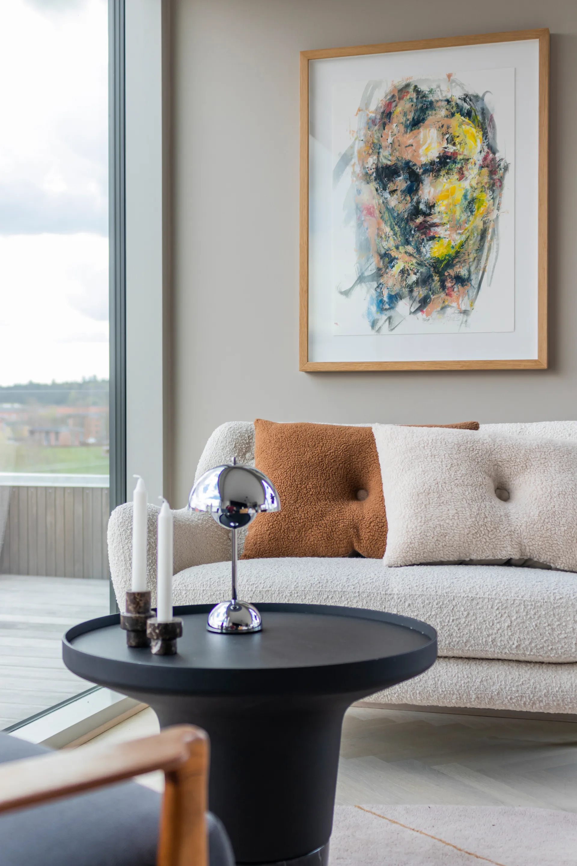 Teddy kussen 45x60 cm, Bronze-brown Mette Ditmer