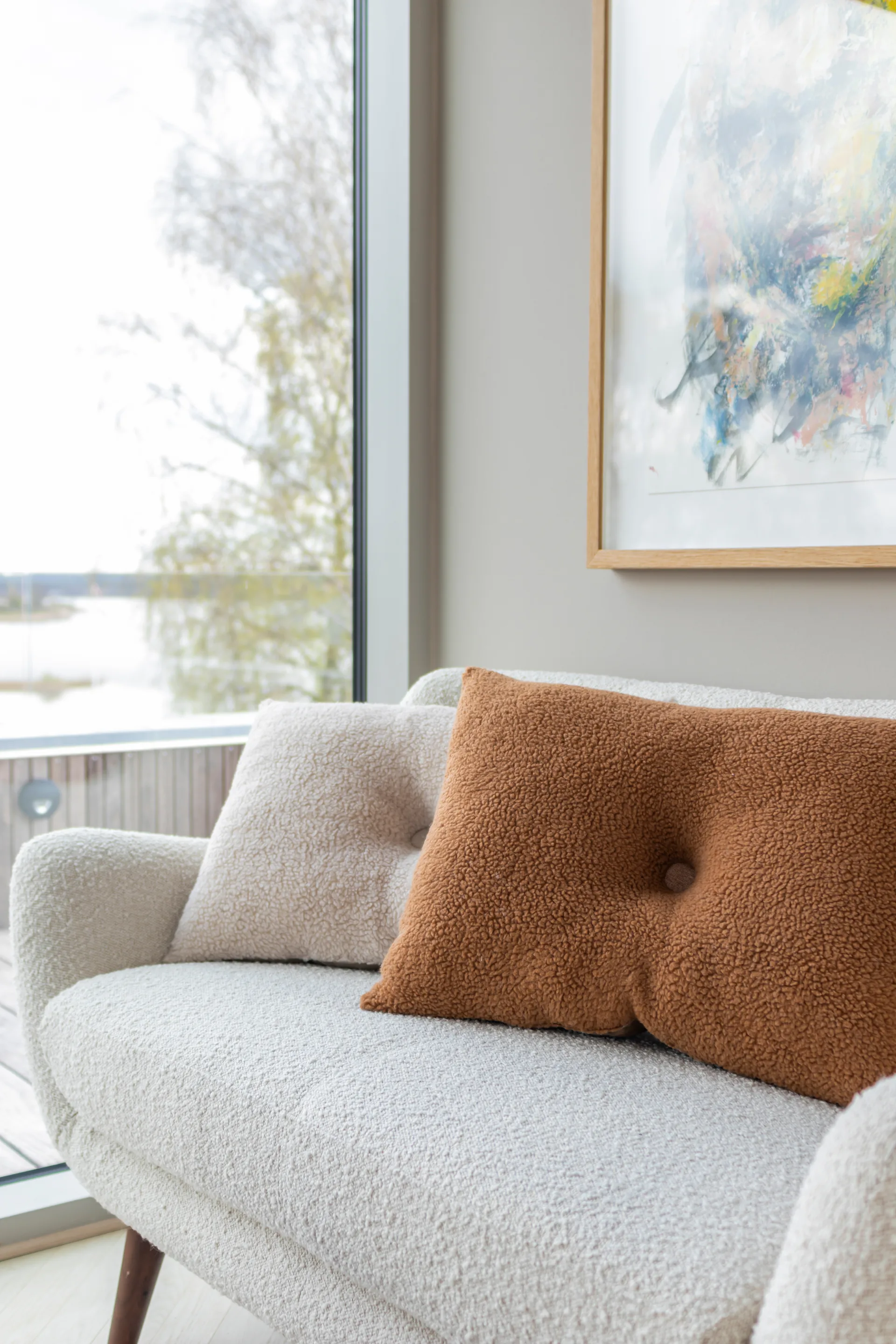 Teddy kussen 45x60 cm, Bronze-brown Mette Ditmer