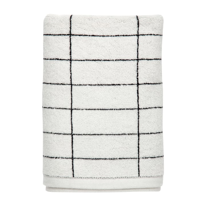 Tile Stone gastenhanddoek 38x60 cm 2-pack - Black-Off-white - Mette Ditmer