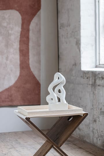 Travertine decoratie dienblad 30x40 cm - Linnen - Mette Ditmer