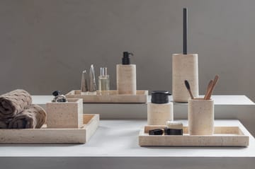 Travertine toiletborstel 36 cm - Linnen - Mette Ditmer