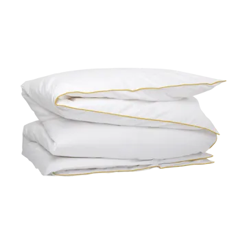 Allegro Dekbedovertrek EKO - Geel, 150x210 cm - Mille Notti