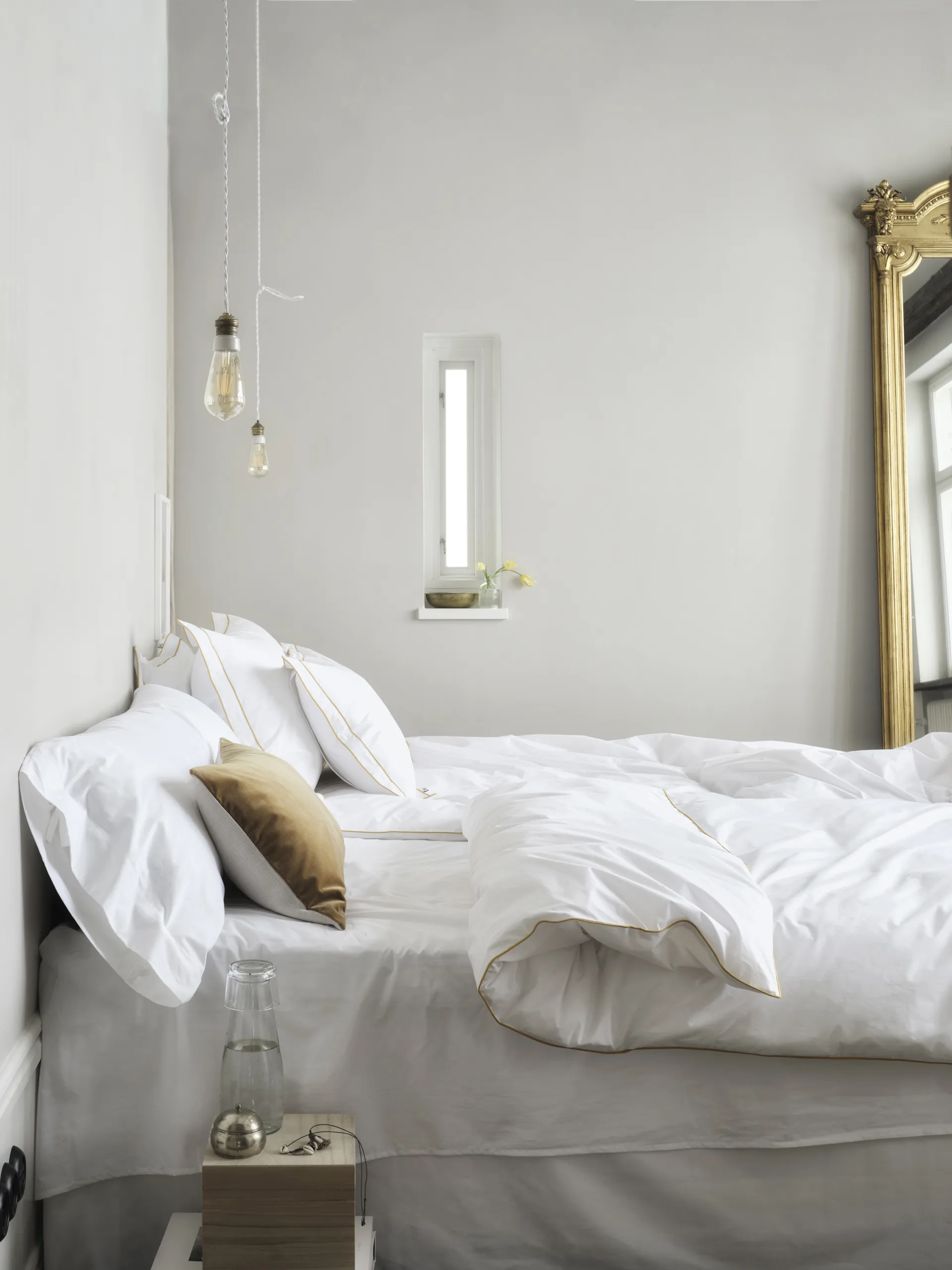 Allegro Dekbedovertrek EKO, Geel, 150x210 cm Mille Notti